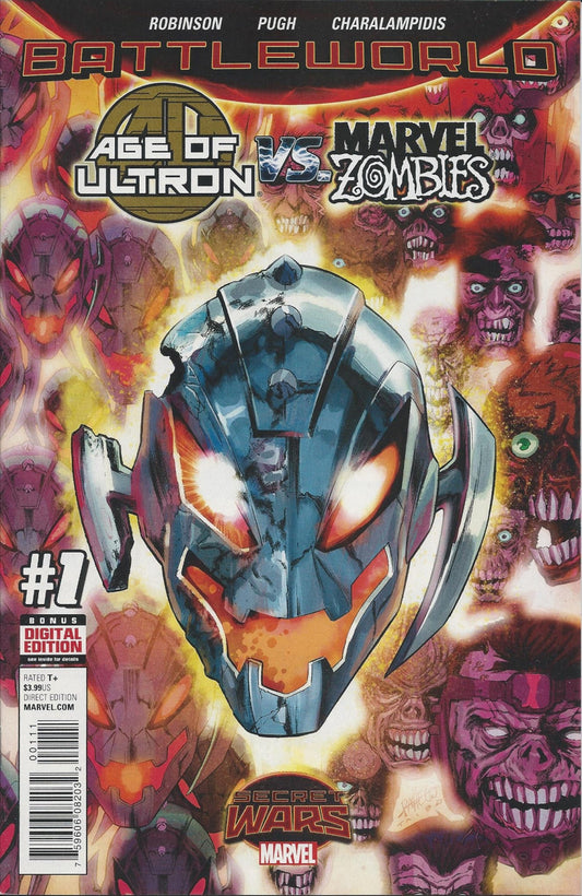 AGE OF ULTRON VS MARVEL ZOMBIES # 1 NM