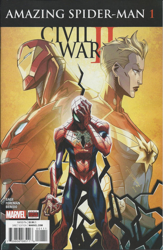 CIVIL WAR II: AMAZING SPIDER-MAN # 1 NM