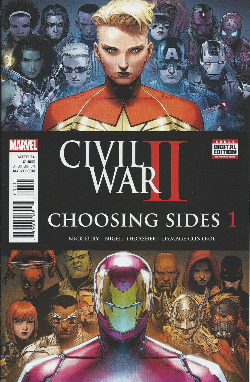 CIVIL WAR II: CHOOSING SIDES # 1 NM