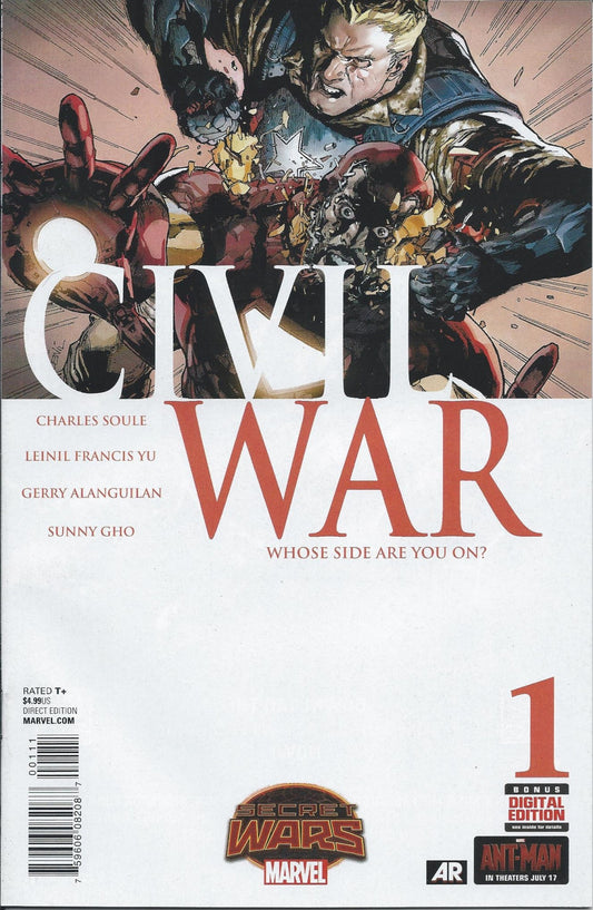 CIVIL WAR (2ND SERIES) # 1 NM