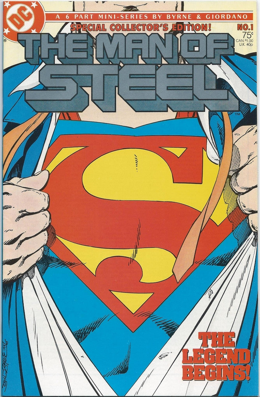 MAN OF STEEL (MINI-SERIES) # 1 NM Special Cover