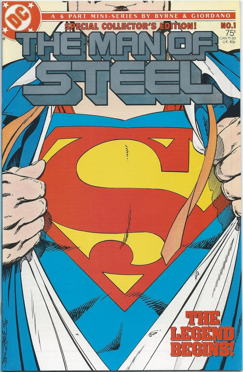 MAN OF STEEL (MINI-SERIES) # 1 VF Special Cover