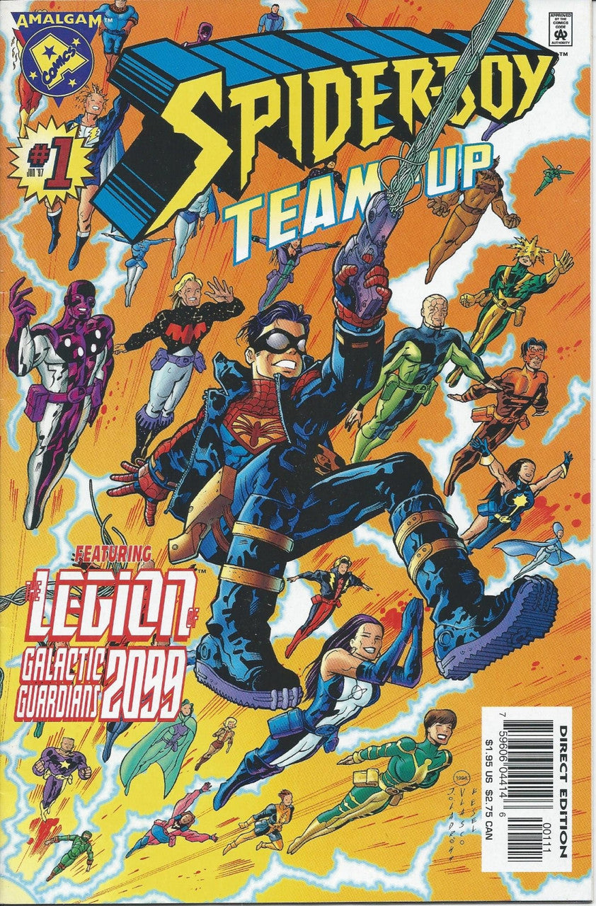 SPIDER-BOY TEAM-UP # 1 VF