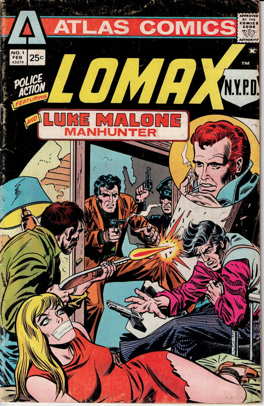 POLICE ACTION (2ND SERIES) # 1 VG Featuring Lomax N.Y.P.D.