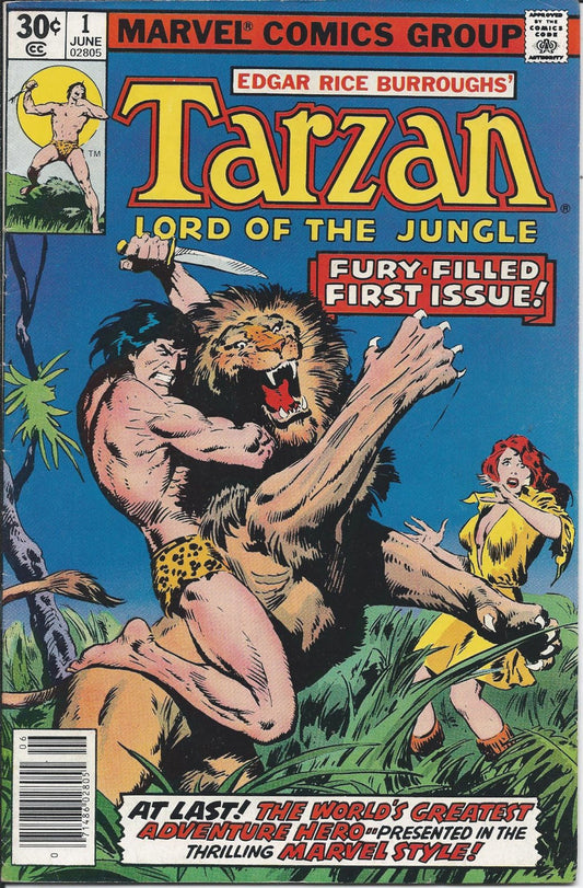 TARZAN (MARVEL SERIES) # 1 VG/FN