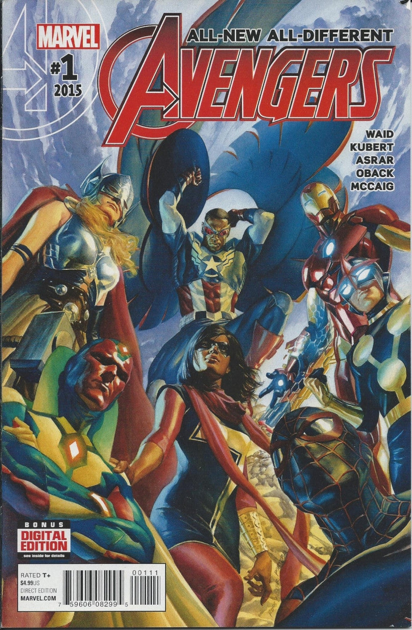 ALL-NEW ALL-DIFFERENT AVENGERS # 1 VG/FN