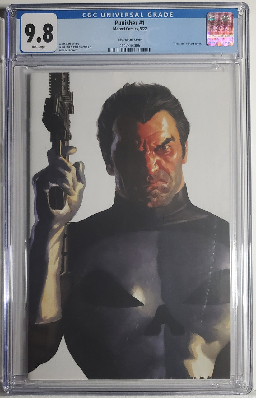 PUNISHER (13TH SERIES) # 1 CGC 9.8 NM/MT Alex Ross Timeless Punisher