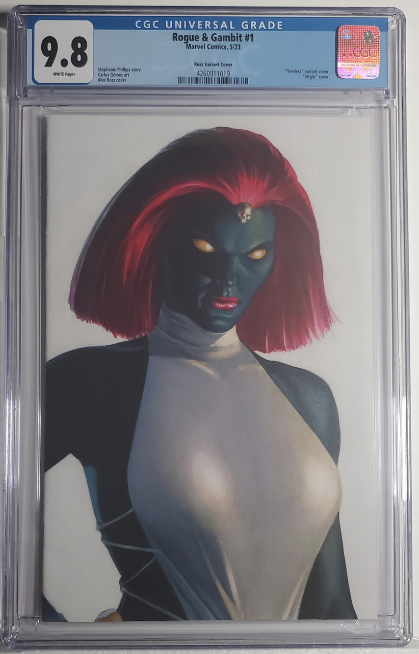 ROGUE & GAMBIT (2ND SERIES) # 1 CGC 9.8 NM/MT Alex Ross Timeless Mystique