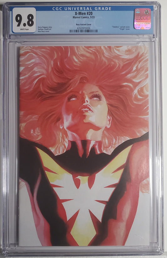 X-MEN (6TH SERIES) #20 CGC 9.8 NM/MT Alex Ross Timeless Dark Phoenix