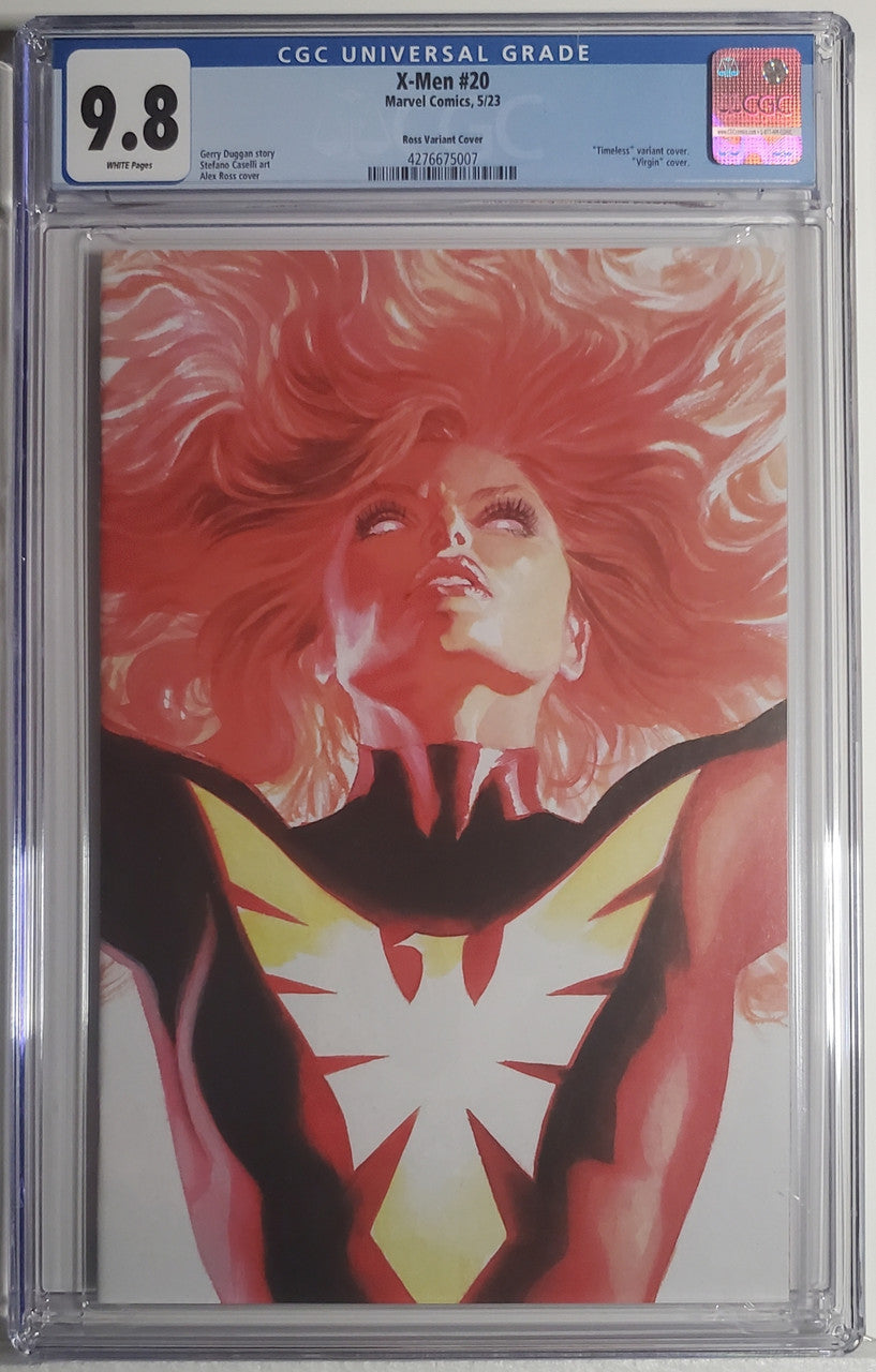 X-MEN (6TH SERIES) #20 CGC 9.8 NM/MT Alex Ross Timeless Dark Phoenix (B)