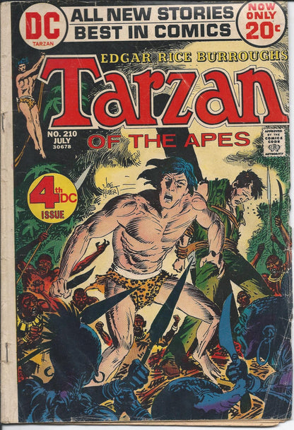 TARZAN (DC SERIES) #210 GD