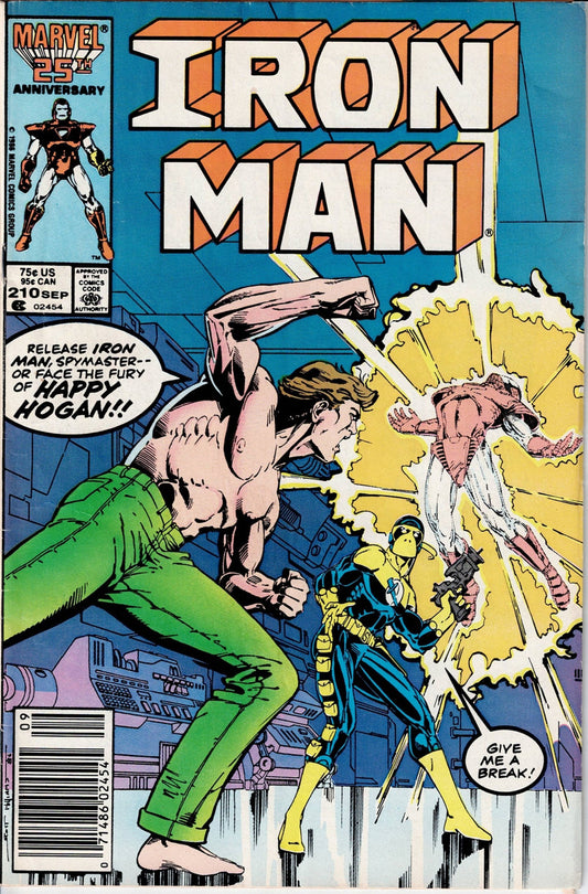 IRON MAN (1ST SERIES) #210 VG