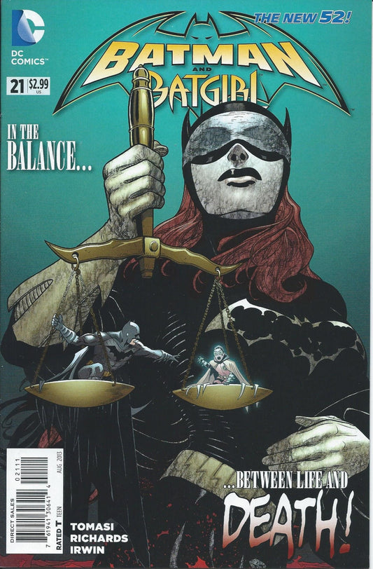 BATMAN AND ROBIN (2ND SERIES) #21 NM Batgirl