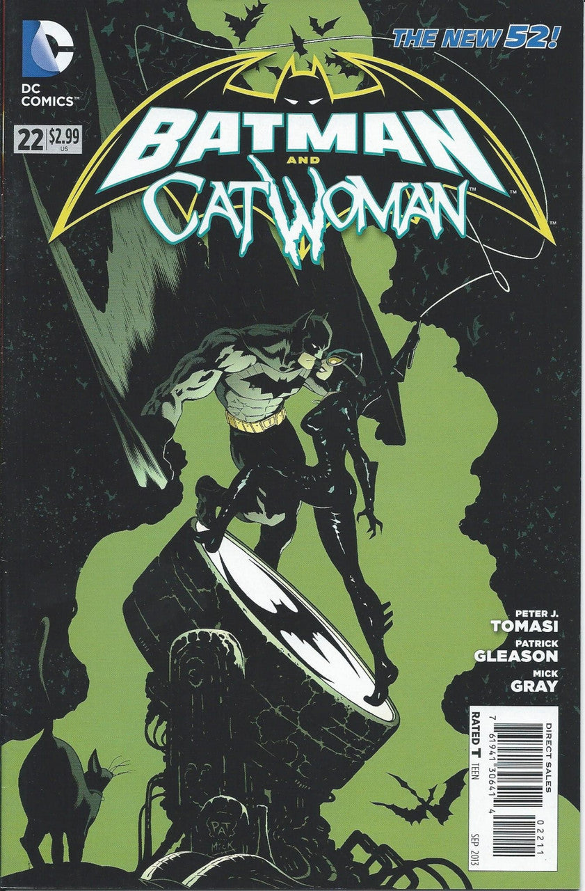 BATMAN AND ROBIN (2ND SERIES) #22 NM Catwoman