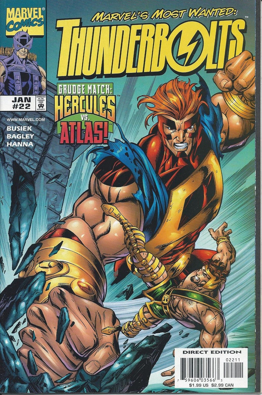 THUNDERBOLTS (1ST SERIES) #22 NM