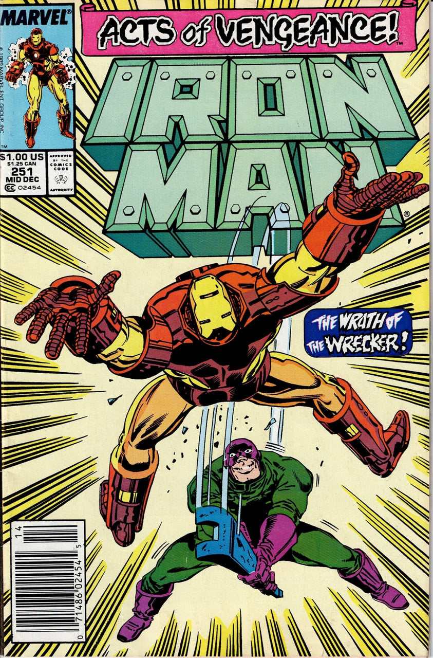 IRON MAN (1ST SERIES) #251 VG