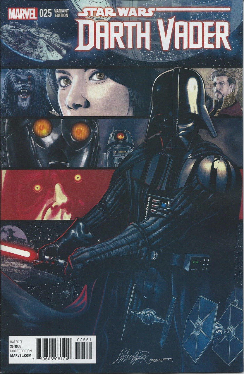 DARTH VADER (1ST SERIES) #25 Salvador Larroca Variant Cover