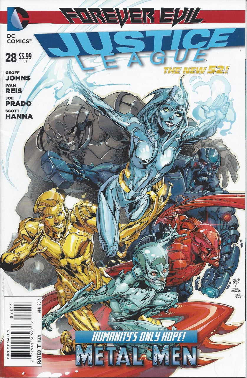 JUSTICE LEAGUE (2ND SERIES) #28 FN