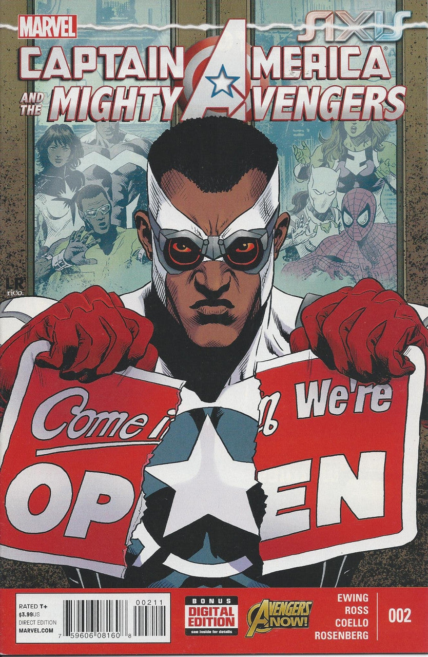 CAPTAIN AMERICA & THE MIGHTY AVENGERS # 2 NM