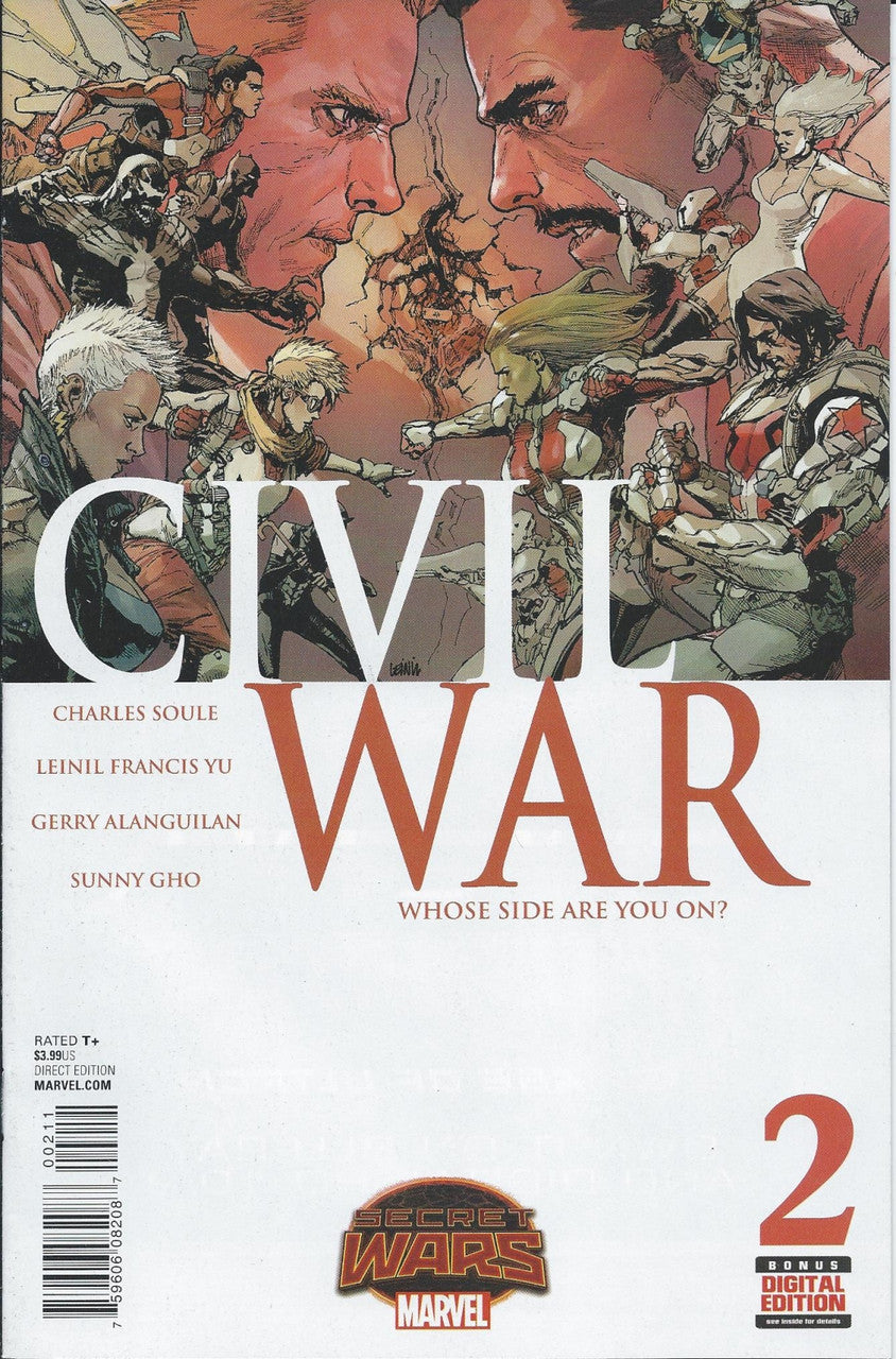 CIVIL WAR (2ND SERIES) # 2 NM