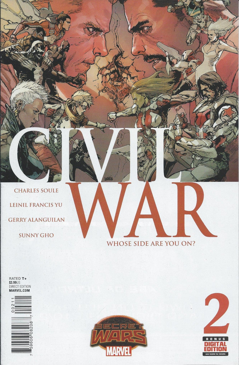 CIVIL WAR (2ND SERIES) # 2 VF/NM