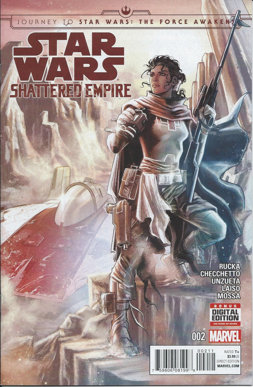 JOURNEY TO STAR WARS: THE FORCE AWAKENS - SHATTERED EMPIRE # 2 VG