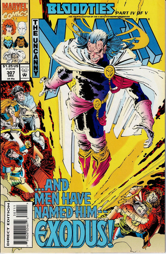 UNCANNY X-MEN (1ST SERIES) #307 NM-