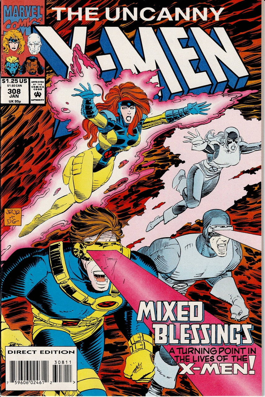 UNCANNY X-MEN (1ST SERIES) #308 NM