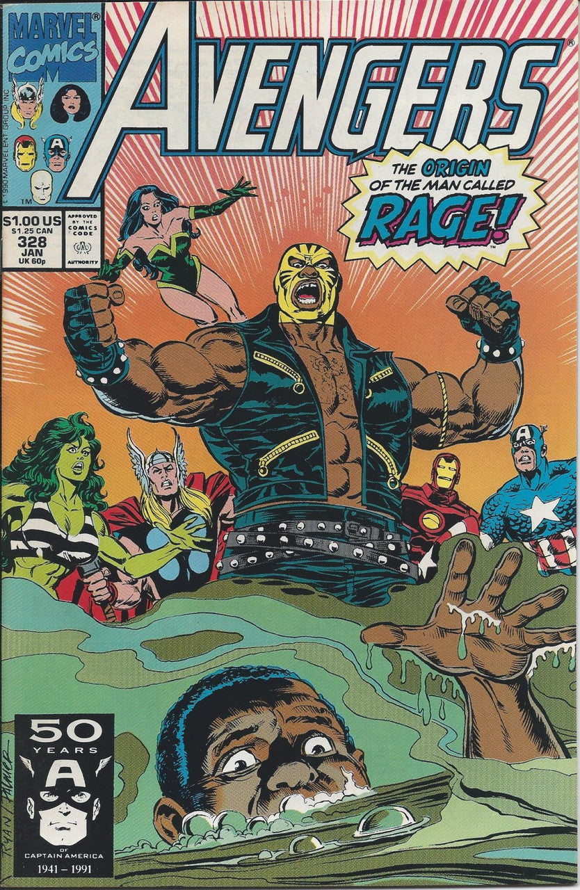 AVENGERS (1ST SERIES) #328 VF-