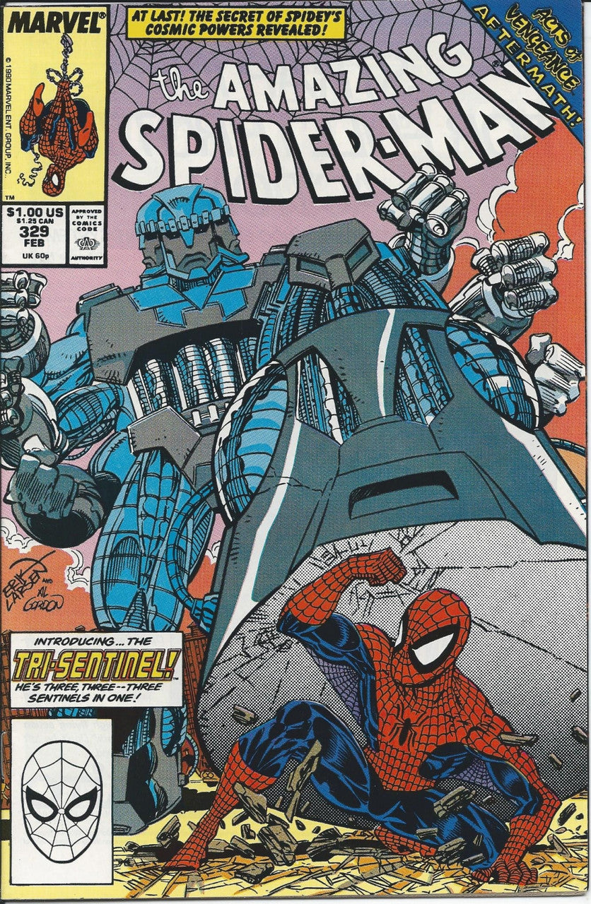 AMAZING SPIDER-MAN (1ST SERIES) #329 NM-