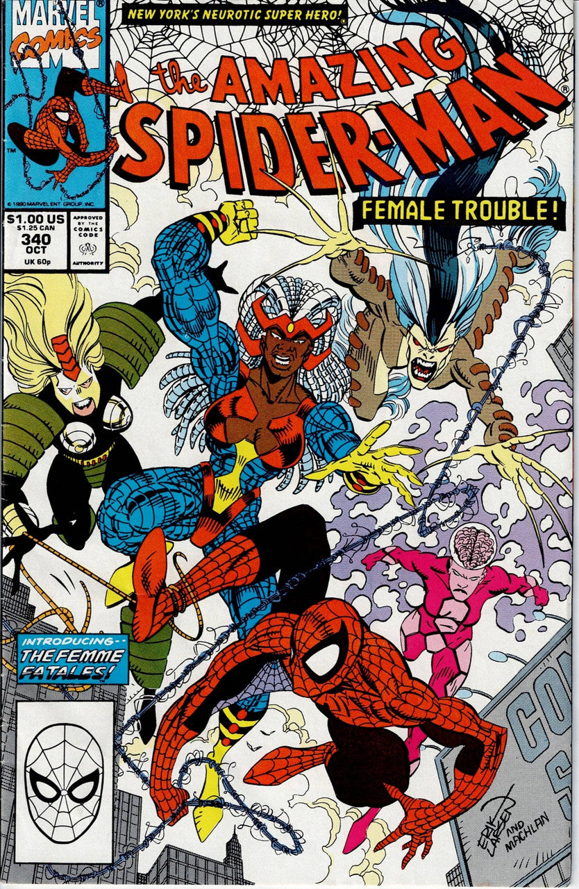 AMAZING SPIDER-MAN (1ST SERIES) #340 VG/FN