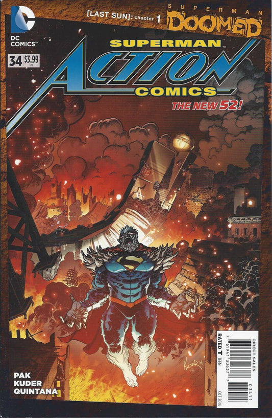 ACTION COMICS (2ND SERIES) #34 FN