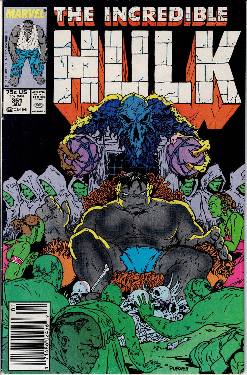 INCREDIBLE HULK (1ST SERIES) #351 FN