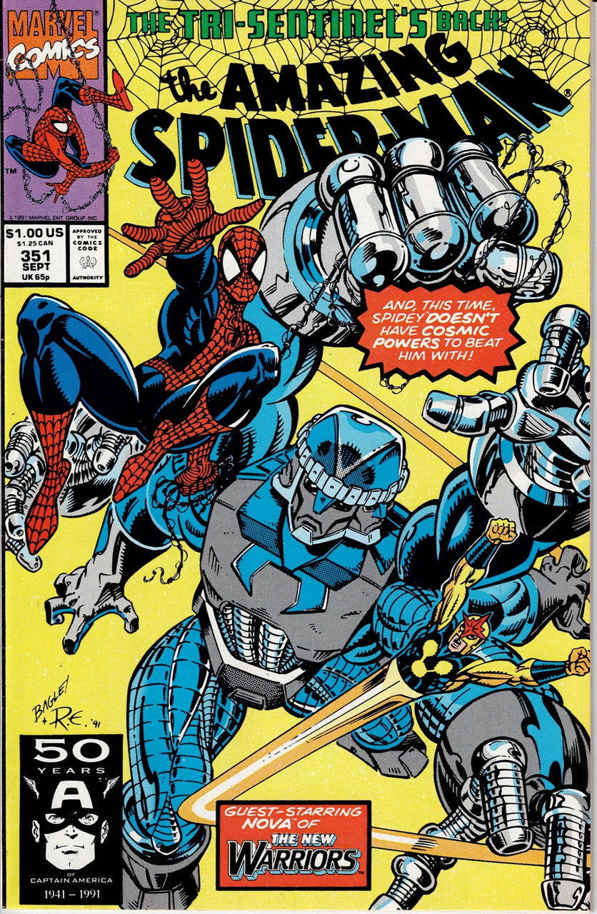 AMAZING SPIDER-MAN (1ST SERIES) #351 VF/NM