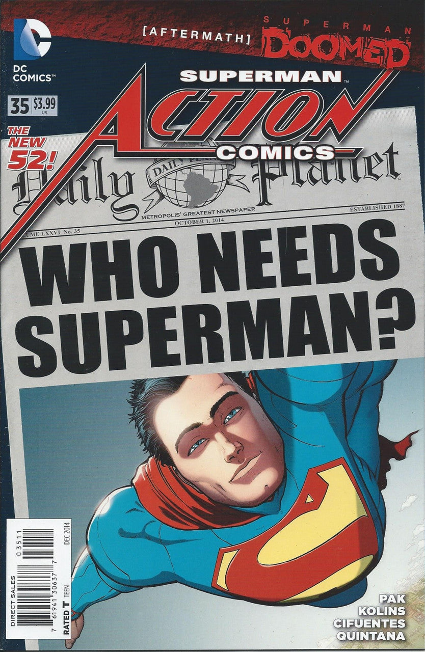 ACTION COMICS (2ND SERIES) #35 NM