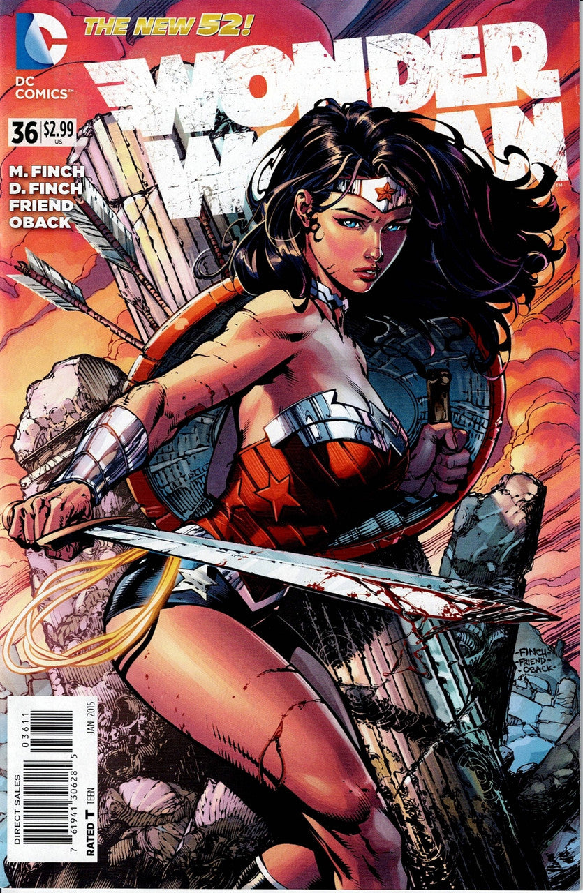 WONDER WOMAN (4TH SERIES) #36 FN