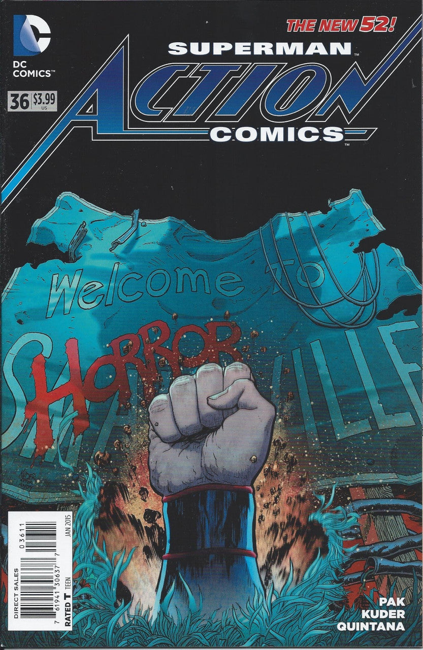 ACTION COMICS (2ND SERIES) #36 NM