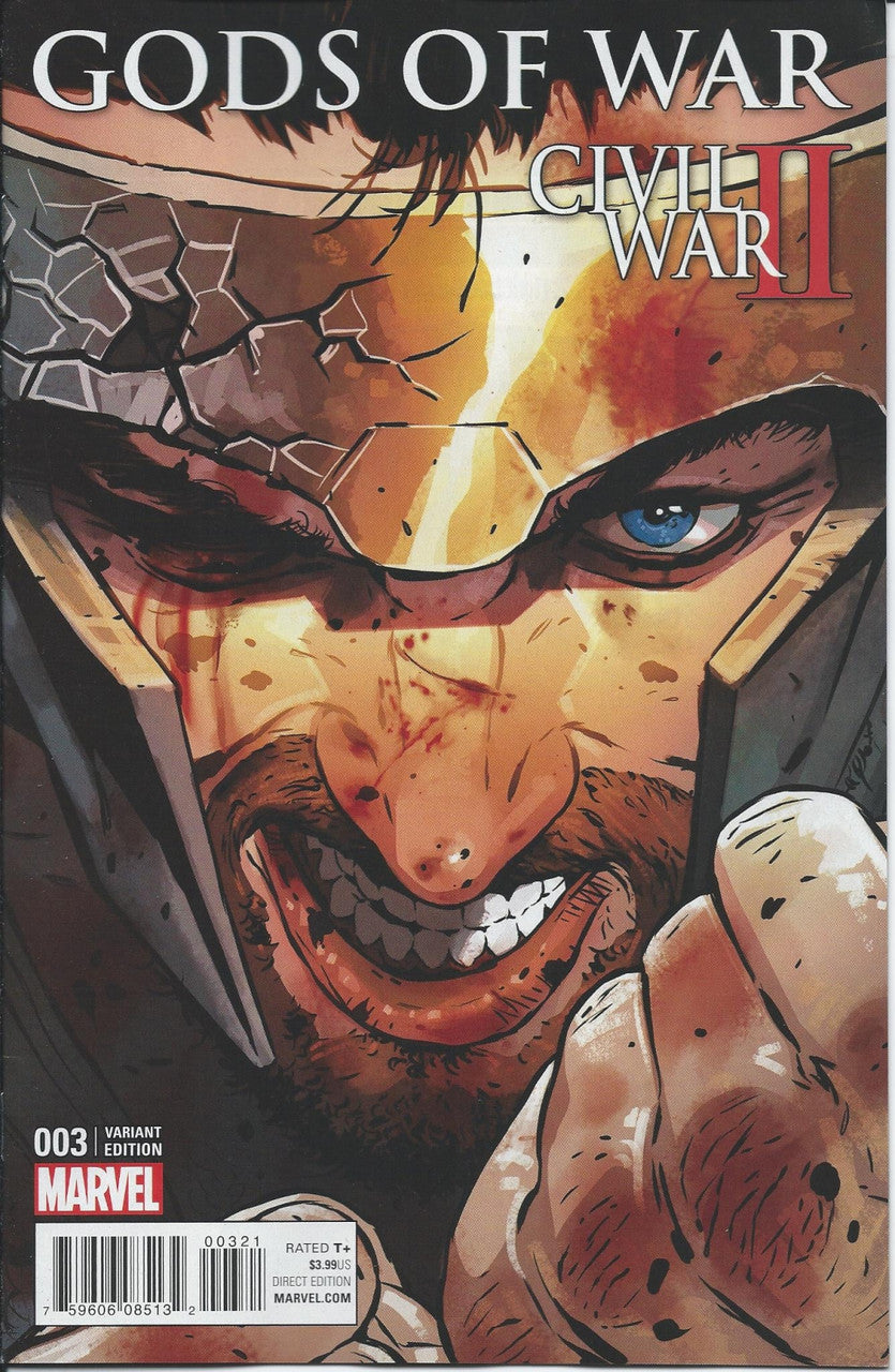 CIVIL WAR II: GODS OF WAR # 3 VF/NM Alex "ACO" Riviera Variant Cover