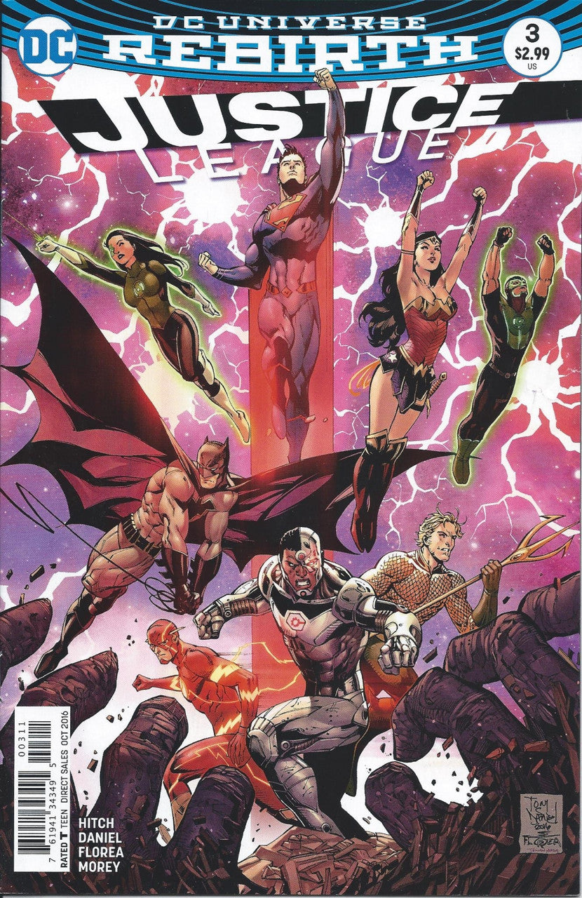 JUSTICE LEAGUE (3RD SERIES) # 3 FN