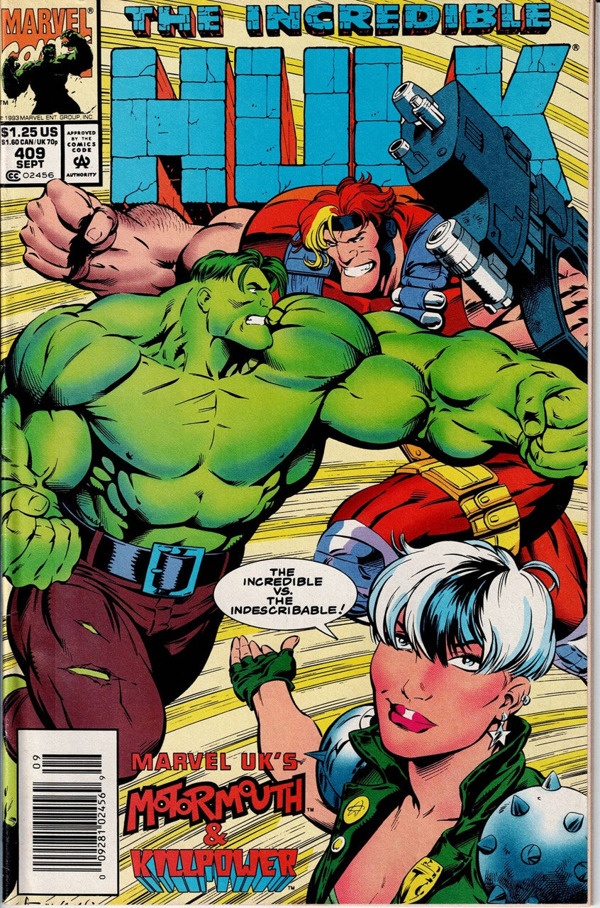 INCREDIBLE HULK (1ST SERIES) #409 FN