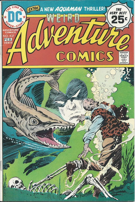 ADVENTURE COMICS (1ST SERIES) 437 FN/VF