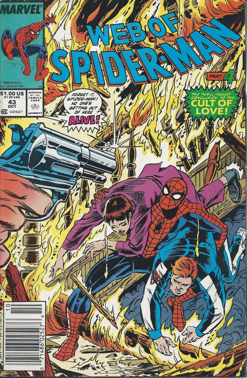 WEB OF SPIDER-MAN (1ST SERIES) #43 VF