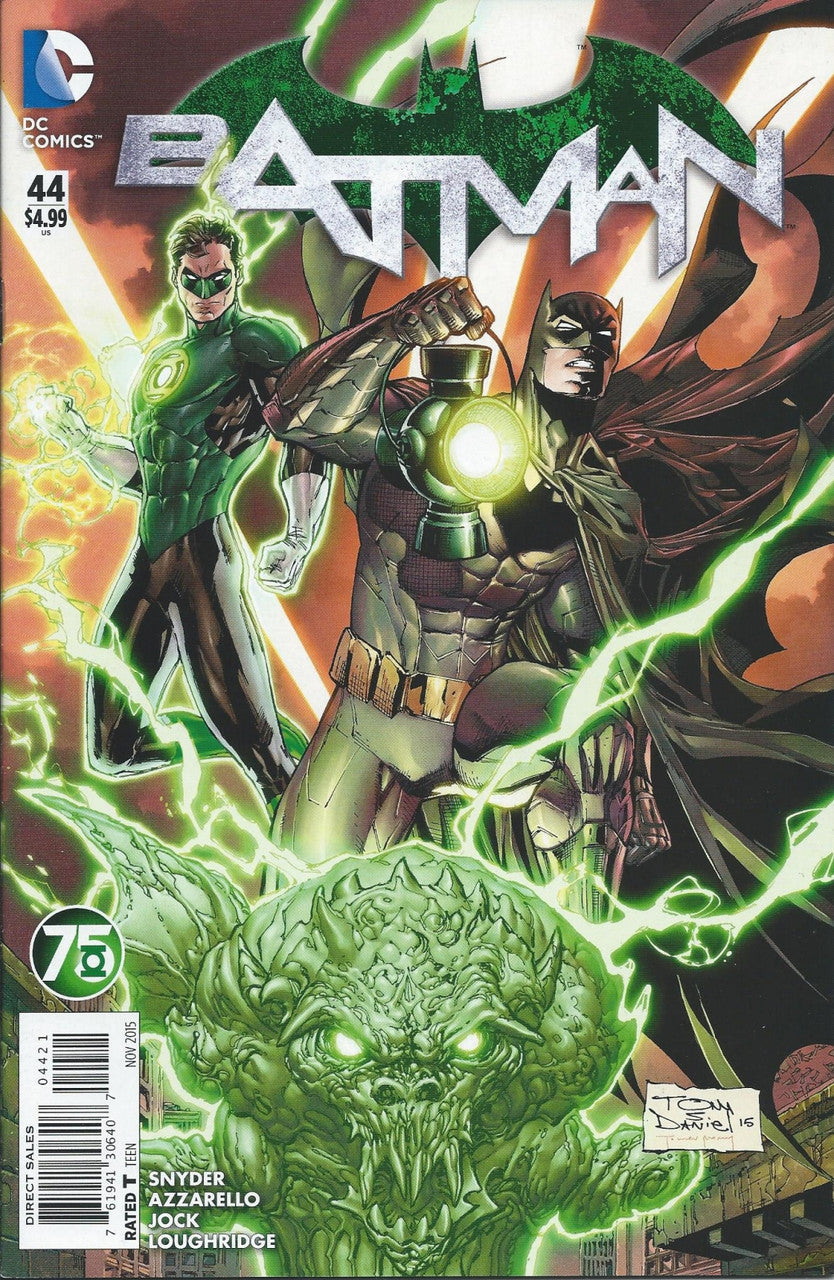 BATMAN (2ND SERIES) #44 NM Green Lantern 75th Anniversary Variant Cover