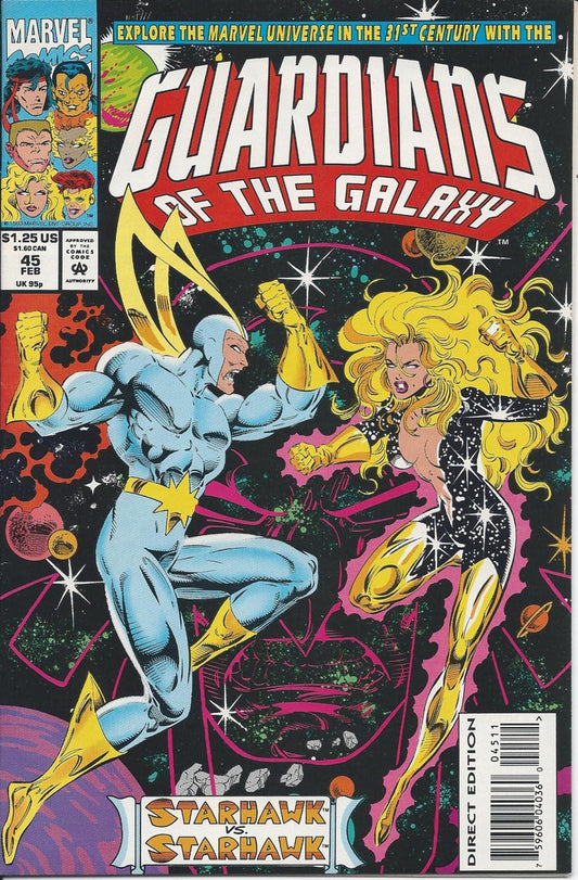 GUARDIANS OF THE GALAXY (1ST SERIES) #45 VF/NM