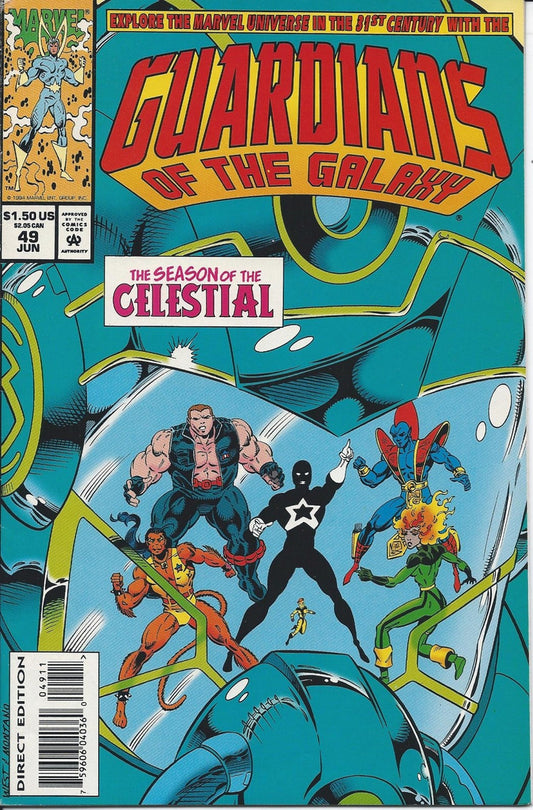 GUARDIANS OF THE GALAXY (1ST SERIES) #49 VF/NM