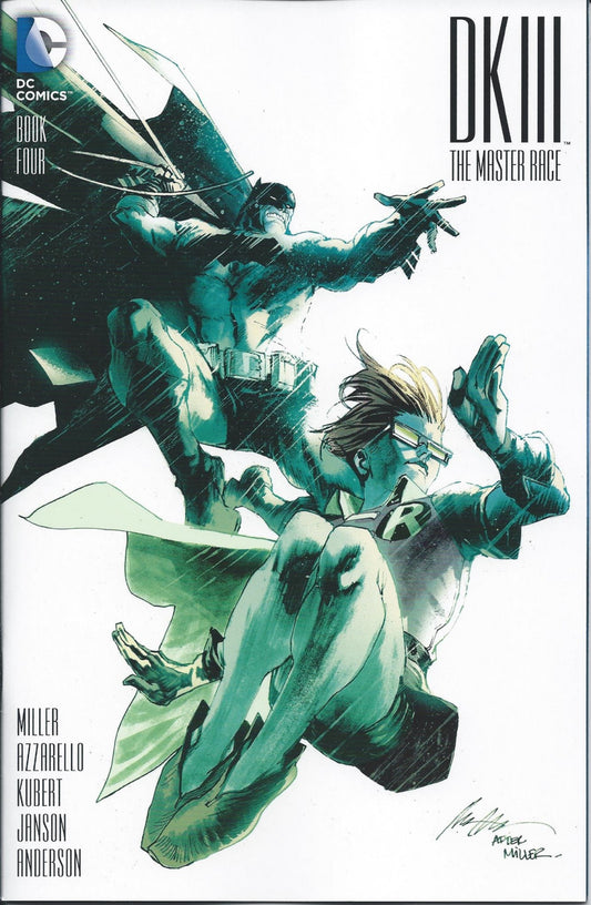 DARK KNIGHT III: THE MASTER RACE # 4 NM 1:10 Variant Cover