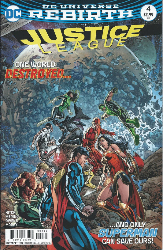 JUSTICE LEAGUE (3RD SERIES) # 4 FN