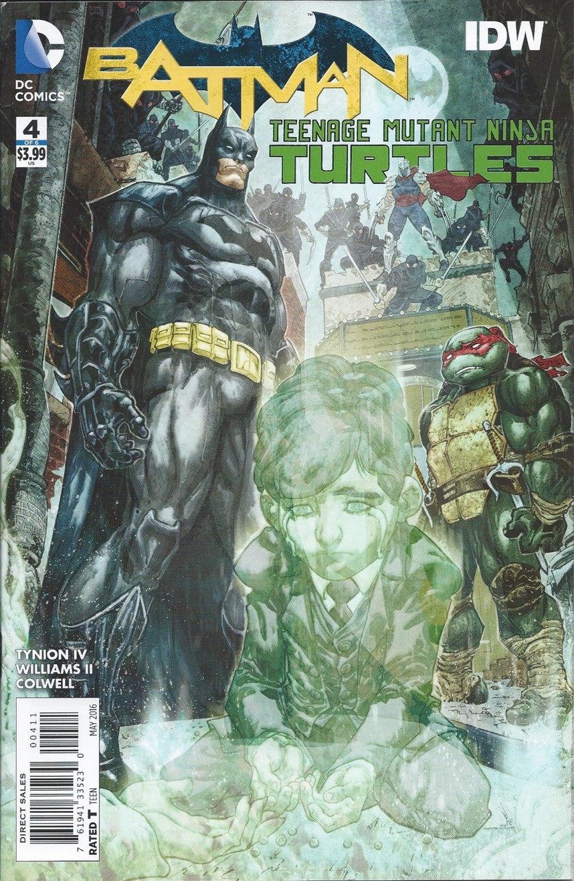 BATMAN/TEENAGE MUTANT NINJA TURTLES # 4 NM