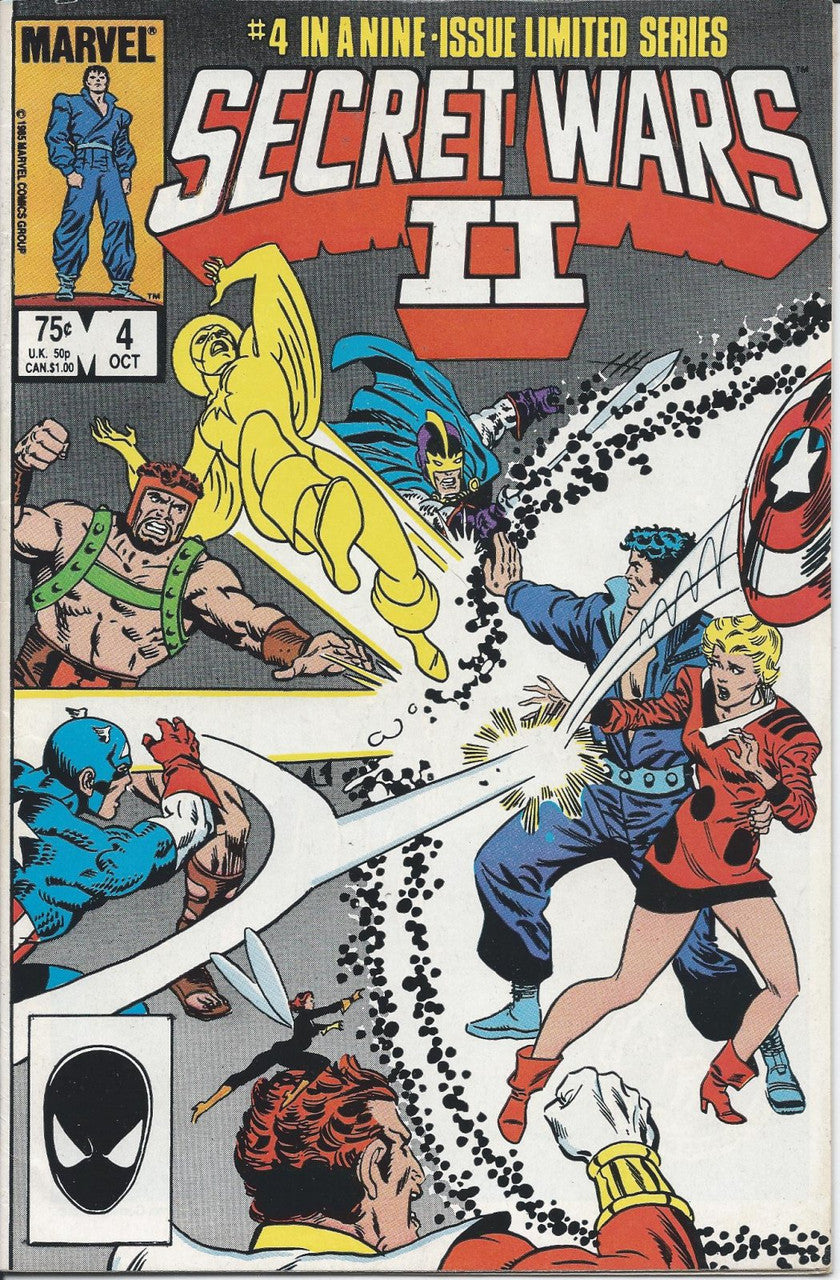 SECRET WARS II # 4 VF-