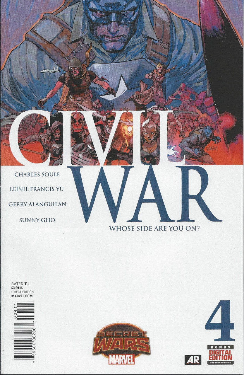 CIVIL WAR (2ND SERIES) # 4 VF/NM